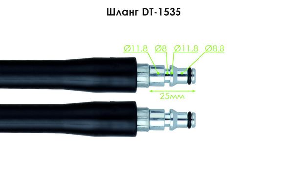 Мойка высокого давления Intertool - 5,5 л/мин, x 80-110 бар (DT-1503)